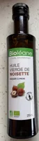 Huile vierge de noisette