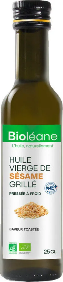 Huile vierge de sésame bio