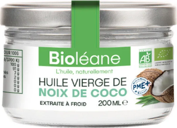 CAUVIN - HUILE VIERGE DE NOIX DE COCO BIO