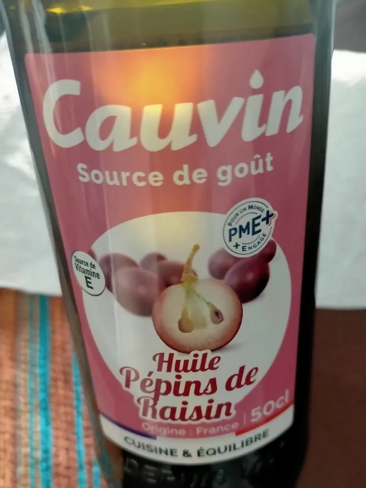 Huile de pépins de raisins