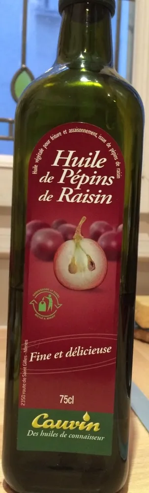 Huile de pépins de raisin
