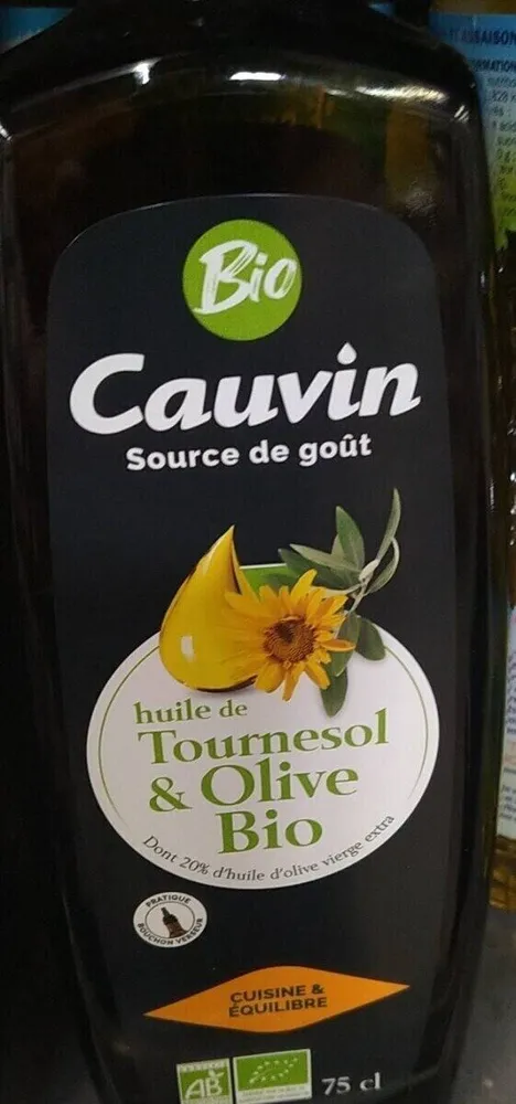 Huile de tournesol et olive bio