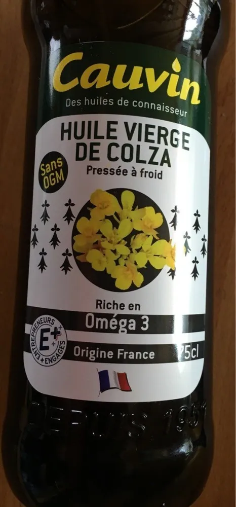Huile vierge de Colza