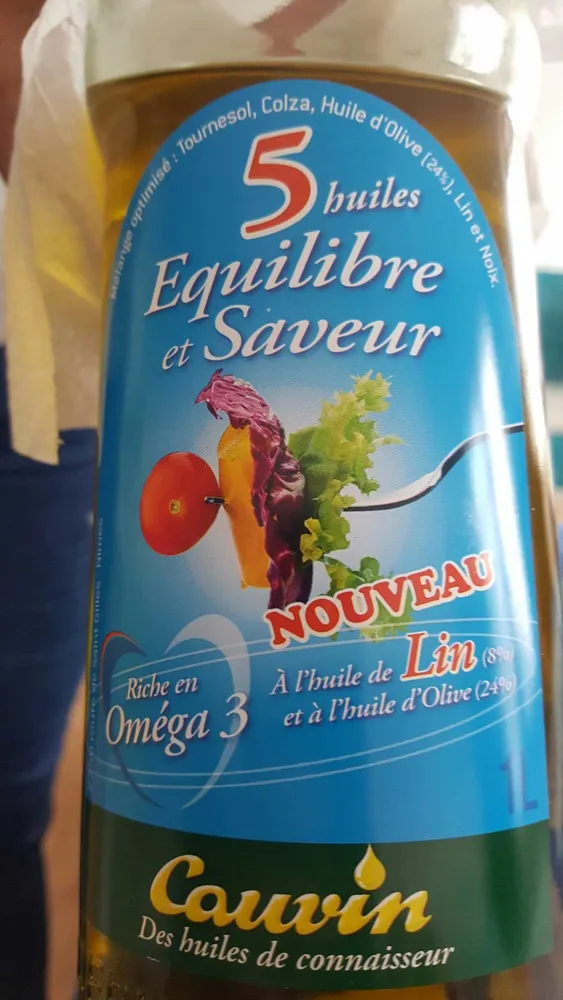 5 Huiles Équilibre et Saveur