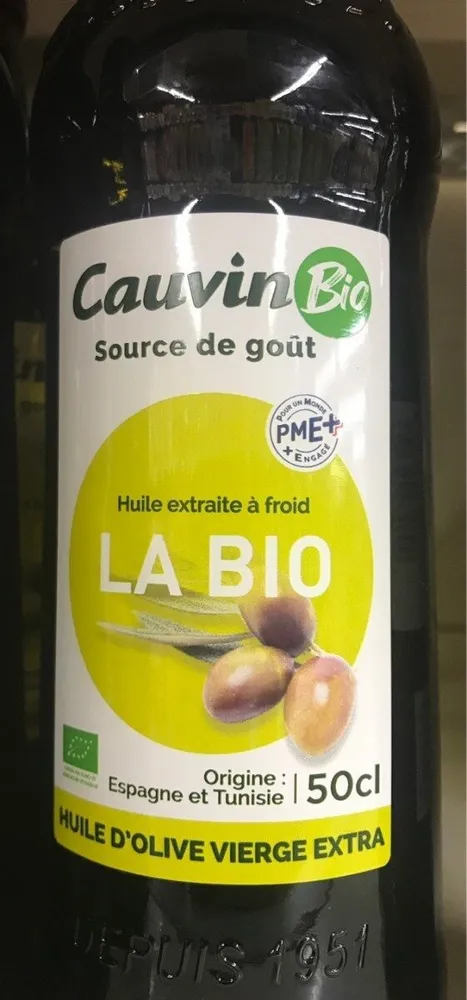 Huile d'olive vierge extra bio