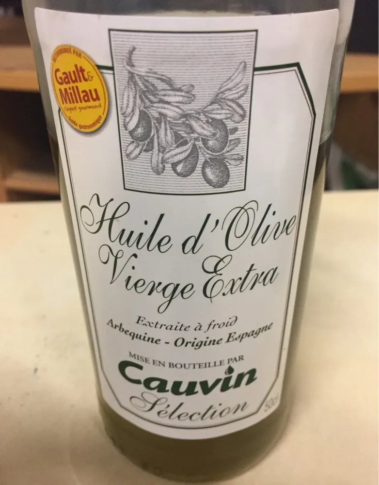 Cauvin Huile d'olive vierge Extra