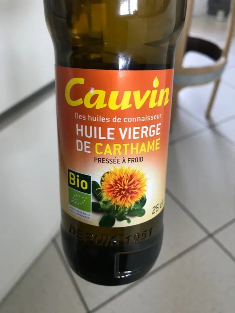 Huile vierge de carthame