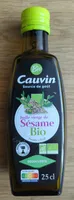 CAUVIN - Huile vierge de sésame grillé BIO