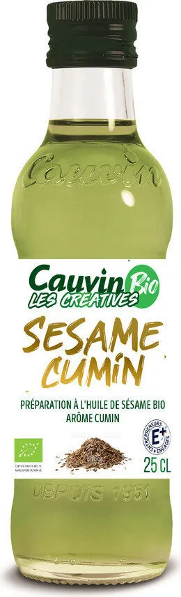 HUILE SESAME BIO AROME CUMIN