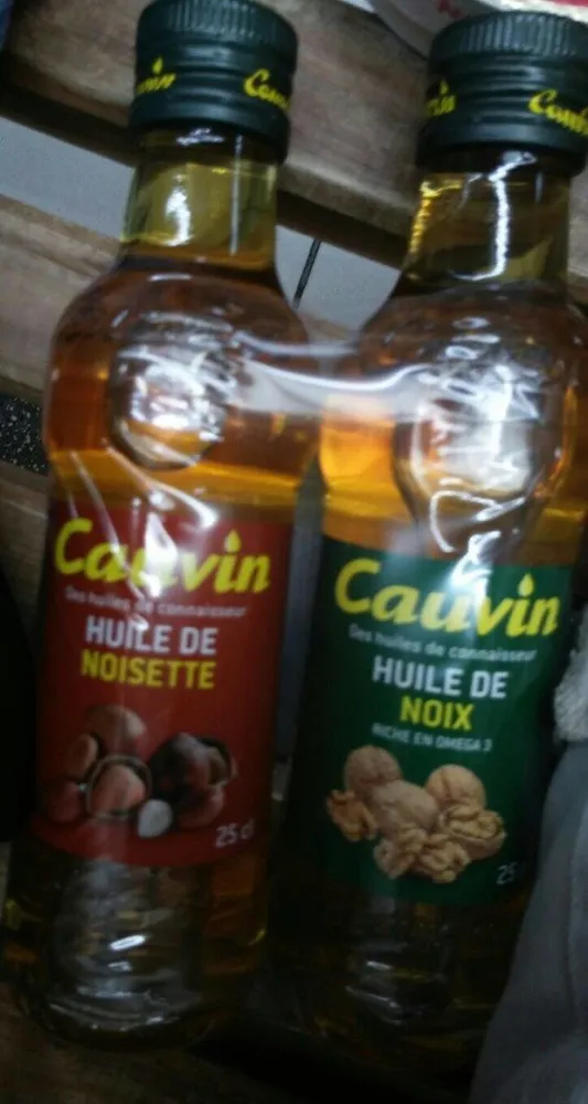 Huile de noisettes et de noix