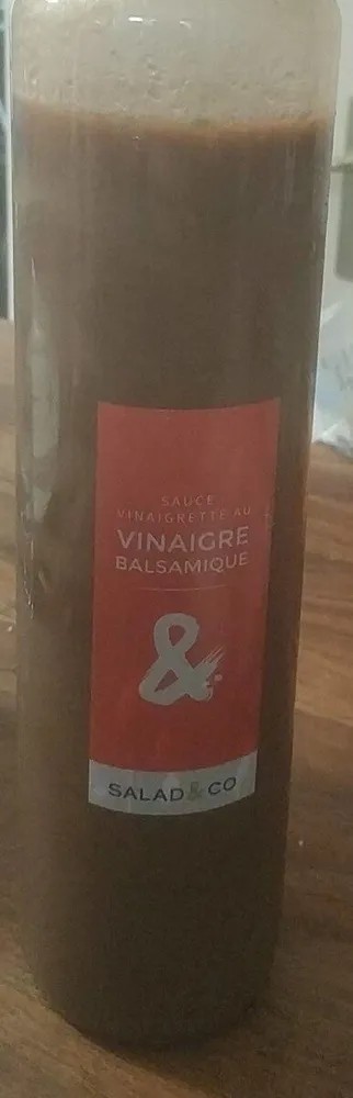 Sauce vinaigrette au vinaigre balsamique