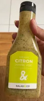 Marinade citron poivre verte