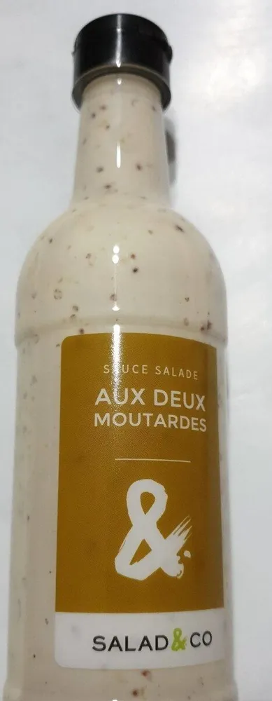 Sauce salade aux deux moutardes