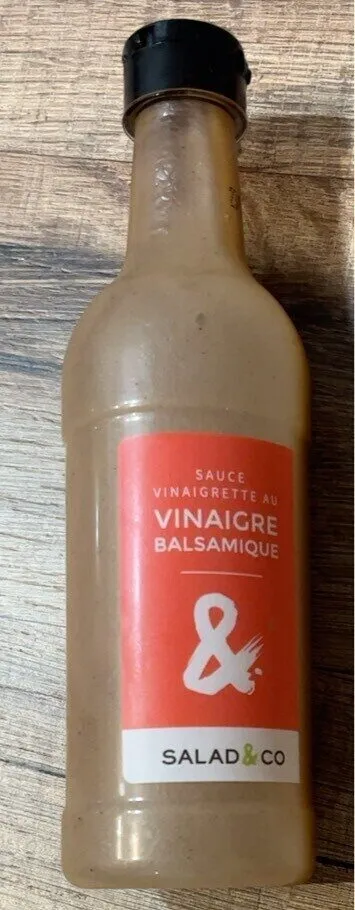 Sauce vinaigrette vinaigre balasamique