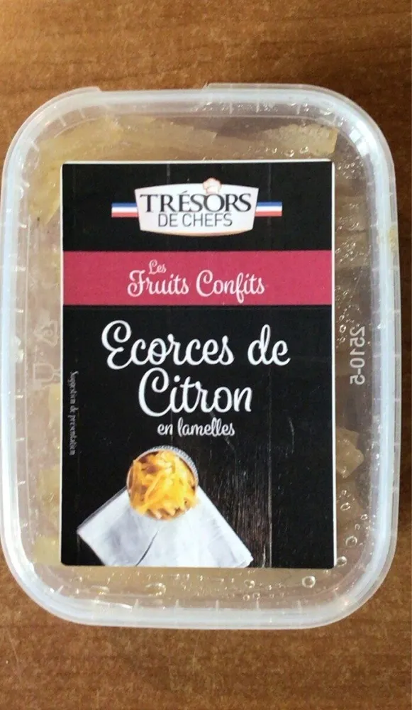 Écorces de Citron en lamelles