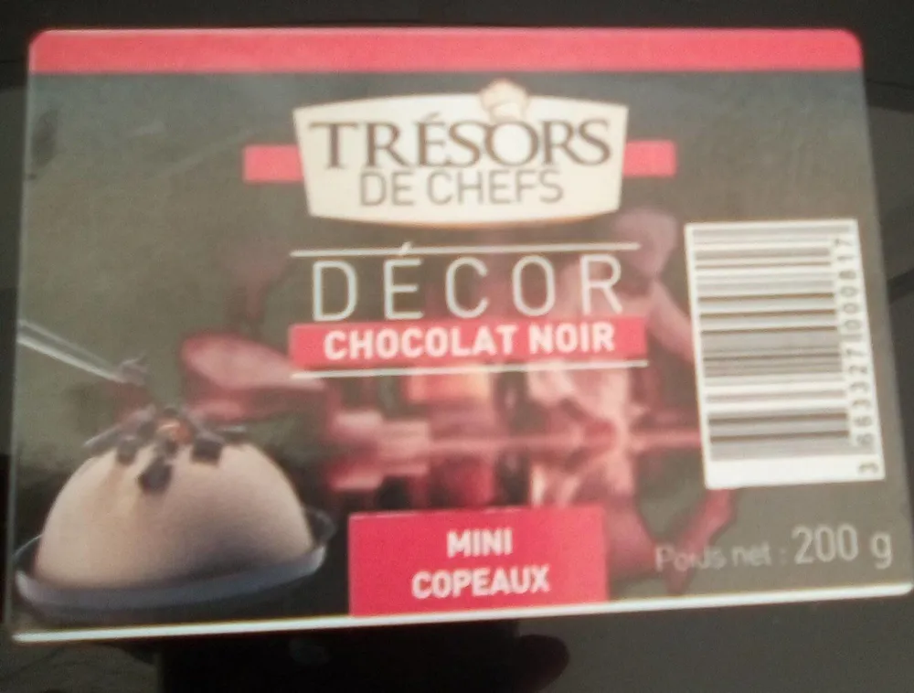 Décor chocolat noir