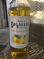 Sirop citron doux