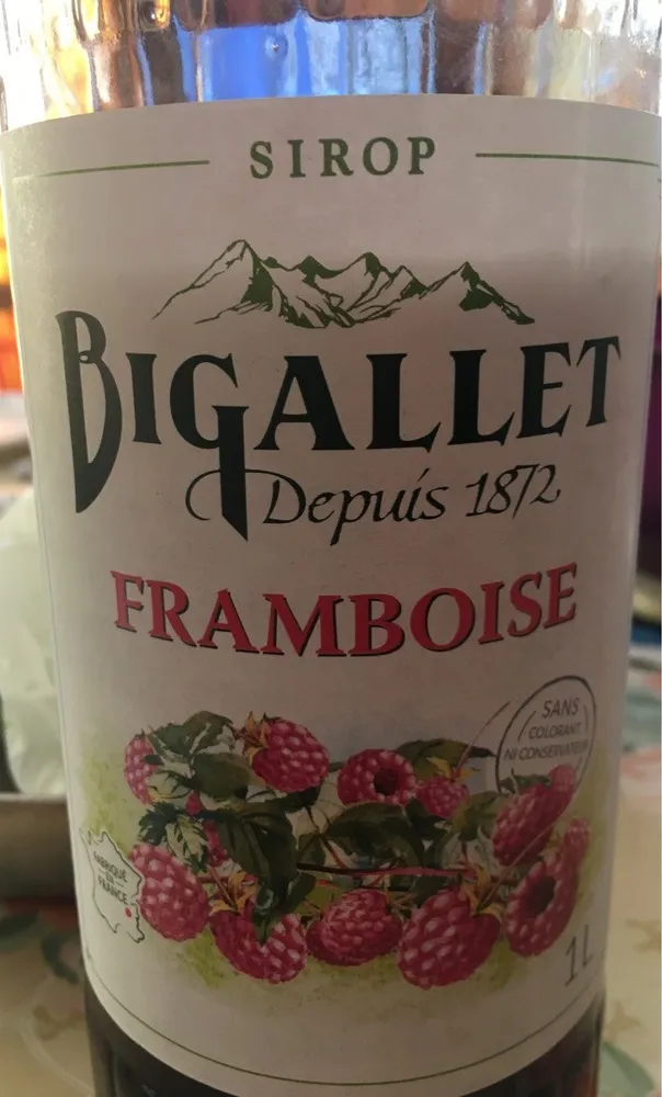 Sirop de Framboise