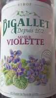 Sirop de violette