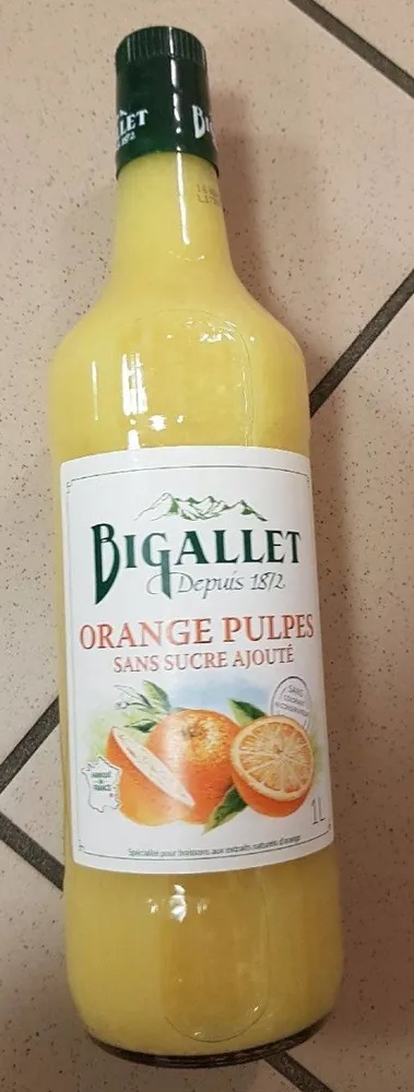 Orange pulpes