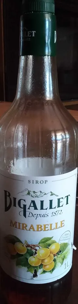 Sirop Mirabelle