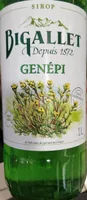 Sirop génépi