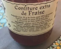 Confiture extra de fraise
