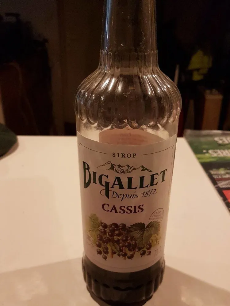 Sirop de cassis