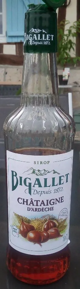 Sirop de châtaigne