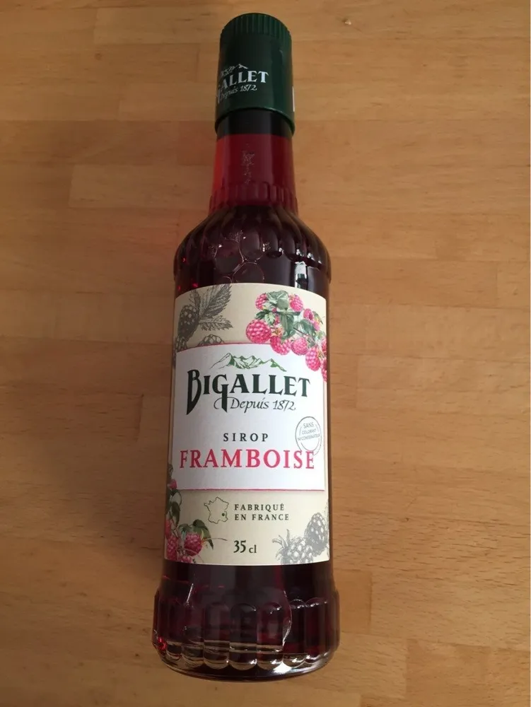 Sirop framboise