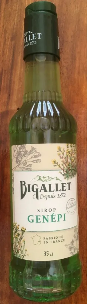 Sirop de génépi