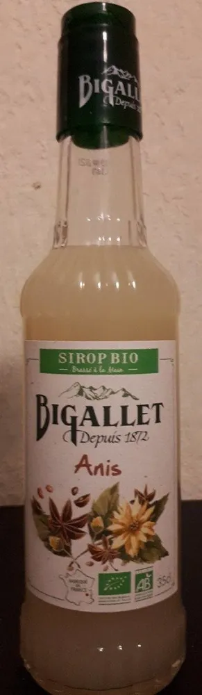 Sirop d'anis