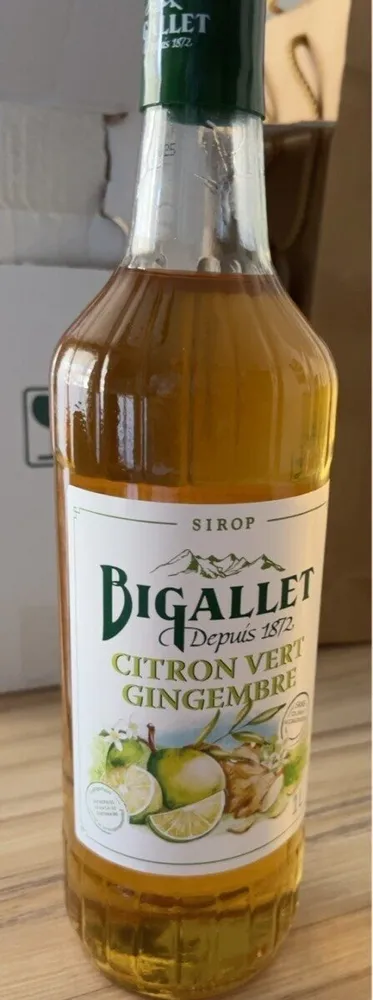 Citron vert Gingembre