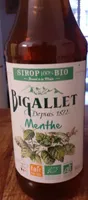 sirop de menthe bio