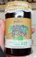 Confiture de cassis bio