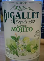 Sirop Bigallet Saveur Mojito