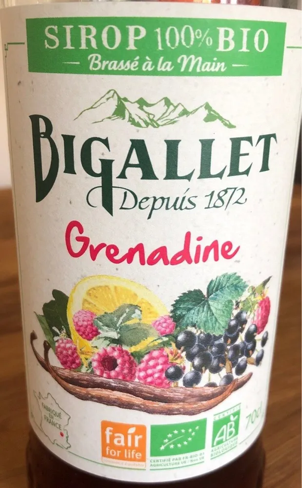 Bigallet Sirop Grenadine