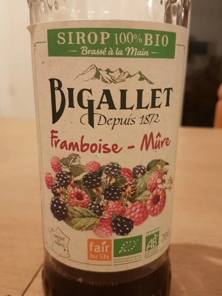Sirop Framboise Mûre