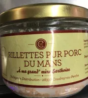 Rillettes pur porc du Mans