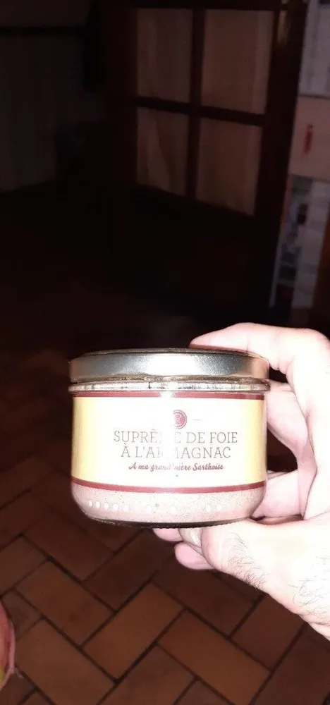 Suprême de foie à l' armagnac