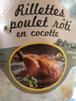Rillettes de Poulet Roti en Cocotte