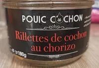 Rillettes de cochon au chorizo