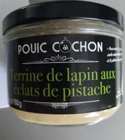 Terrine de lapin aux éclats de pistache