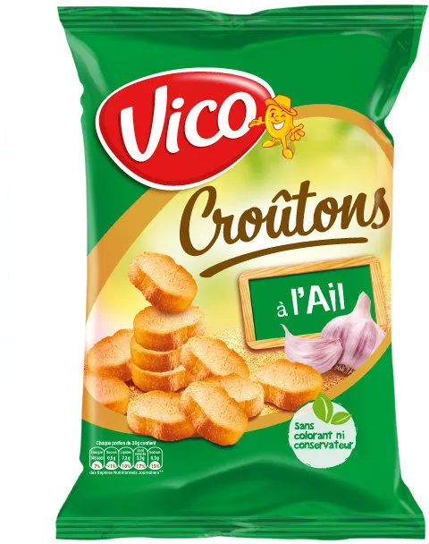 Croûtons à l'ail