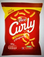 Curly cacahuete