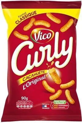 Curly cacahuete