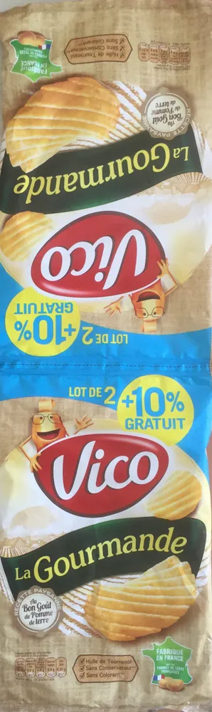 Chips La Gourmande (lot de 2, +10% gratuit)