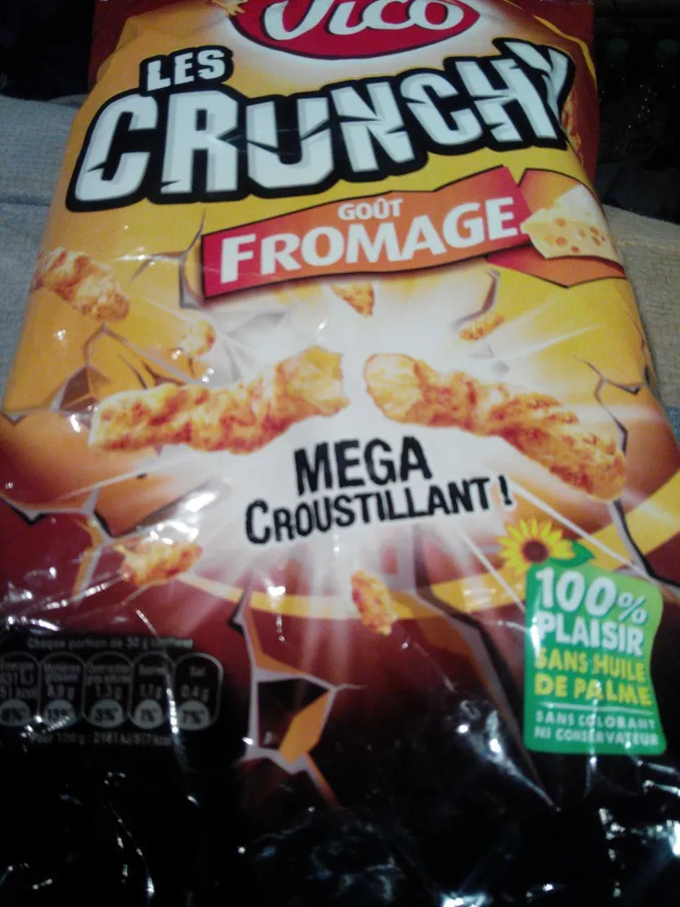 Les Crunchy Goût Fromage