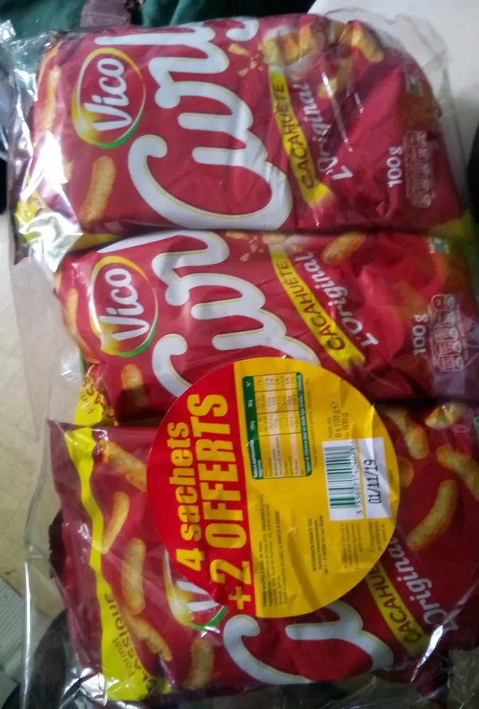 Soufflés l'Original Curly Cacahuète 100g