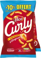 Curly Cacahuète l'Original (+10% gratuit, lot de 2)